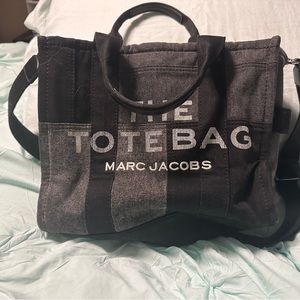 Marc Jacobs black and grey small size tote. Only use a couple of times